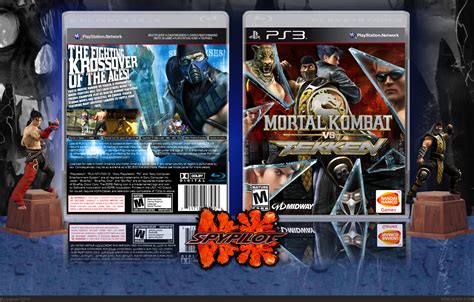 Viewing full size Mortal Kombat Vs. Tekken box cover