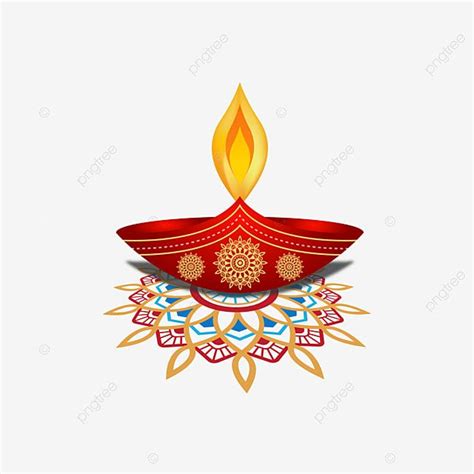 Diwali Diya Vector PNG Images, Diya Colorful Rangoli Diwali Festivals In India, Diya Clipart ...