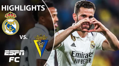 🚨 HIGHLIGHTS 🚨 Real Madrid avoid back-to-back defeats and beat Cadiz, 2 ...