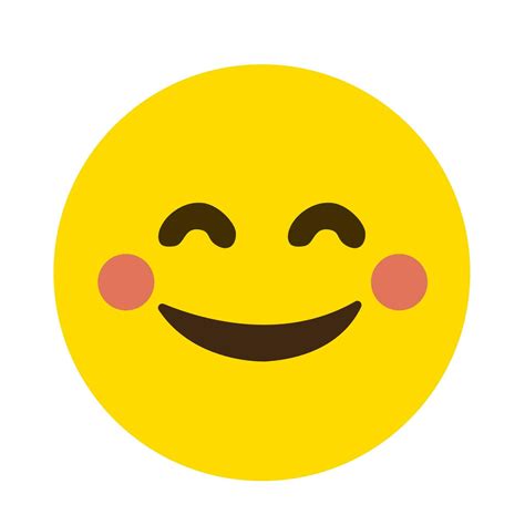 Bright smiley face emoji vector expression 6828456 Vector Art at Vecteezy