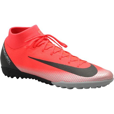 Men's Nike Red CR7 SuperflyX 6 Academy Indoor/Court Soccer Cleats