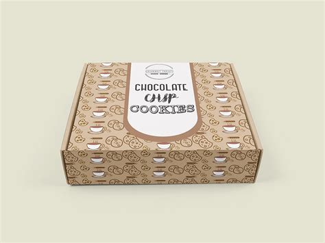 Cookie box packaging design by EDesigns on Dribbble