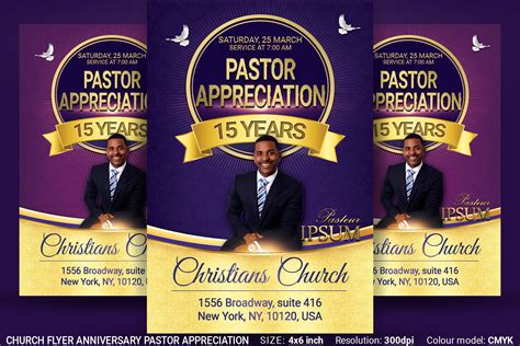 Pastor Appreciation Flyer Ideas