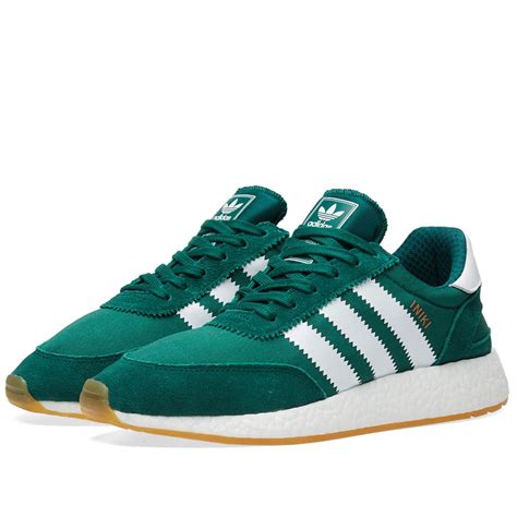 Adidas Iniki Runner Collegiate Green & White | END. (US)