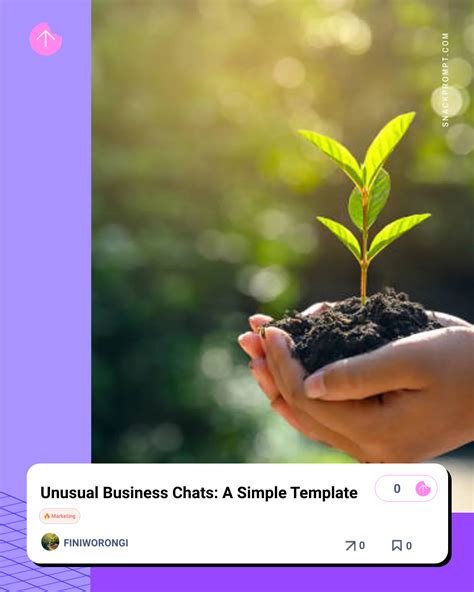 Unusual Business Chats: A Simple Template | Snack Prompt