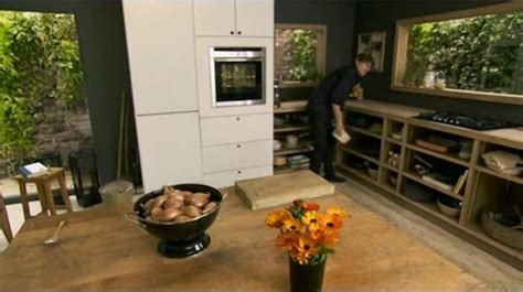 Nigel Slater's Kitchen - you need to watch the show to appreciate how great this kitchen is ...