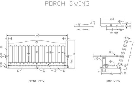 Hanging Porch Swing Plans | Interesting Ideas for Home