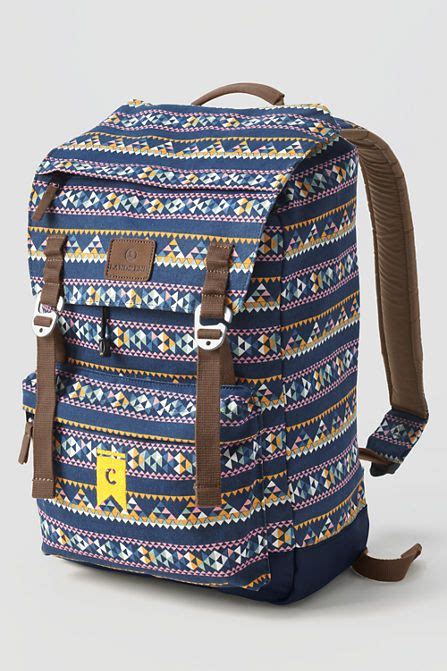 Print Campus Flap-over Backpack from Lands' End | Kids backpacks ...