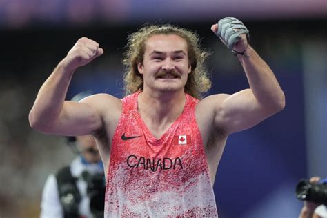 Canada's Ethan Katzberg wins Olympic gold in hammer throw with dominating performance - Victoria ...