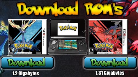 Pokemon X Rom Download Pokemon Y Rom Download