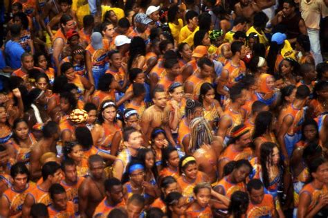 :Brazilian People Celebrates Salvador De Bahia Carnival in Brazil ...