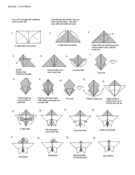 Origami butterfly instructions, Origami butterfly, Origami