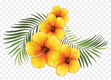 Free Tropical Flower Svg Free SVG PNG EPS DXF File - Download Free SVG ...