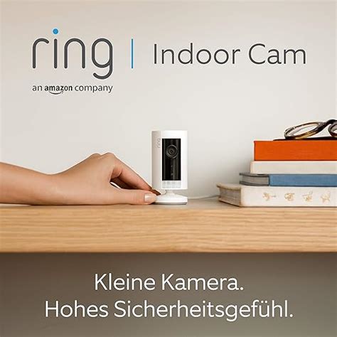 Ring Innenkamera (Indoor Cam) | Überwachungskamera mit HD-Video & WLAN | Mini Kamera für den ...