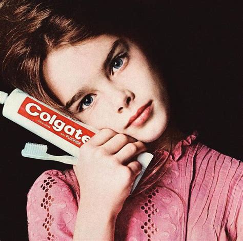 10 year old Brooke Shields as a Colgate model in 1975 - 9GAG