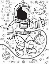 Free ASTRONAUT & SPACE Coloring Pages For Download Printable PDF  sketch template