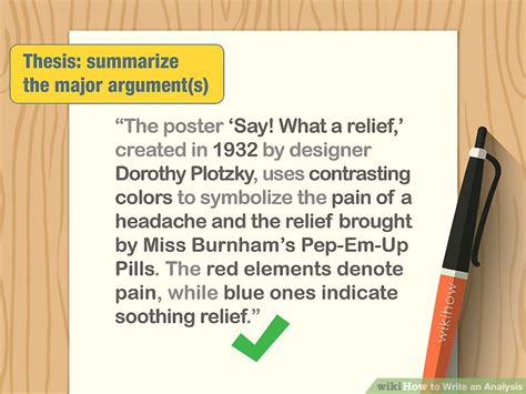 How to Write an Analysis (with Pictures) - wikiHow