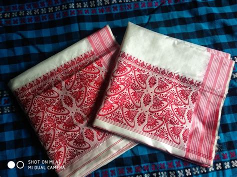 Assam Pat Silk Gamosa (Japi Designed) | Brahmaputra Fables