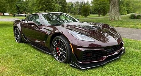 Black Rose Corvette C7 Z06 Playing Dress Up As A ZR1 Is A Pretty One ...