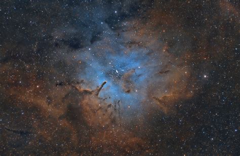 Sh2-86 NGC 6820 & NGC 6823 - Sky & Telescope - Sky & Telescope