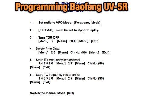 Programming UV-5R : Resource Detail