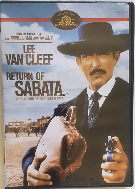 Return Of Sabata (Lee Van Cleef, 1971 Spaghetti Western) DVD, PRE-LOVED ...