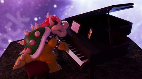 3D model Bowser with the piano VR / AR / low-poly | CGTrader