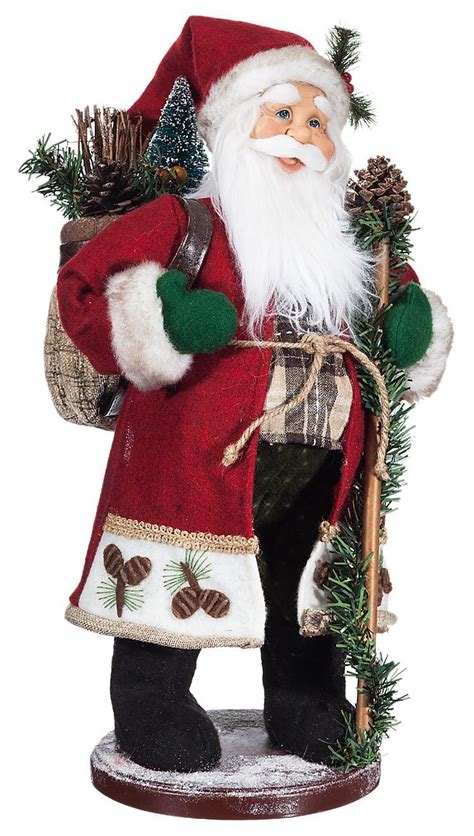 Bass Pro Shops Standing Woodland Santa Claus | Bass Pro Shops | Luxury christmas tree, Vintage ...