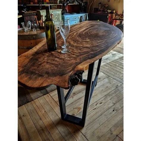 Live Edge Bar Table at Rs 4500/piece | पेट्रीफाइड वुड स्लैब in Mumbai | ID: 20572071373