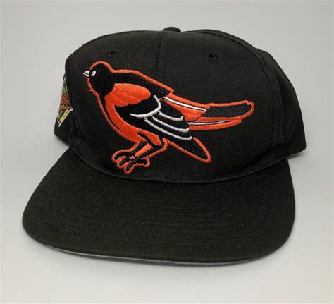 90’s Baltimore Orioles Big Bird MLB Snapback Hat – Rare VNTG