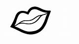 Lips Coloring Pages To Print  Free Printable sketch template
