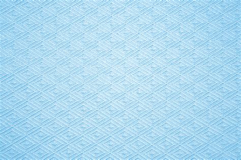 Baby Blue Knit Fabric with Diamond Pattern Texture – Photos Public Domain