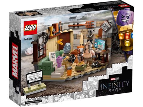 LEGO Marvel Infinity Saga Bro Thor’s New Asgard (76200) Revealed - The ...