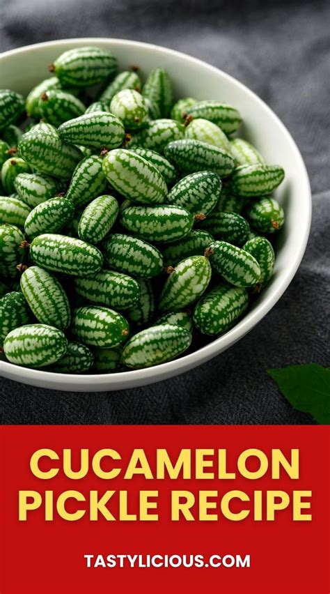 What Does Cucamelon Taste Like? Get The Facts | Recipe | Pickling recipes, Cucamelon recipes ...