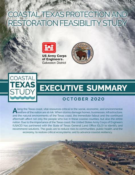 USACE Floats $26 Billion Plan to Flood-Proof Texas Coastline - Stormwater Report