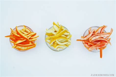 How to make Candied Citrus Peel - Tutorial - JADERBOMB