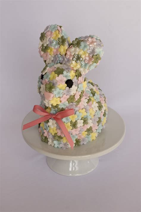 Rainbow Bunny - CakeCentral.com