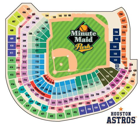 minute maid park seating chart