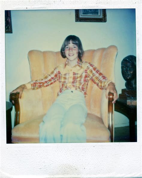 Polaroid of Girl Seated in Chair, 1970s | Indoor shot. Photo… | Flickr