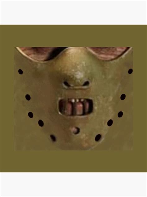 "Psycho Killer Mask" Pin for Sale by GOB-Designs | Redbubble