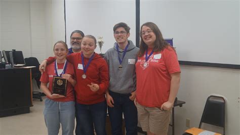 Second Place in the team competition was North DeSoto High School - Northwestern State University