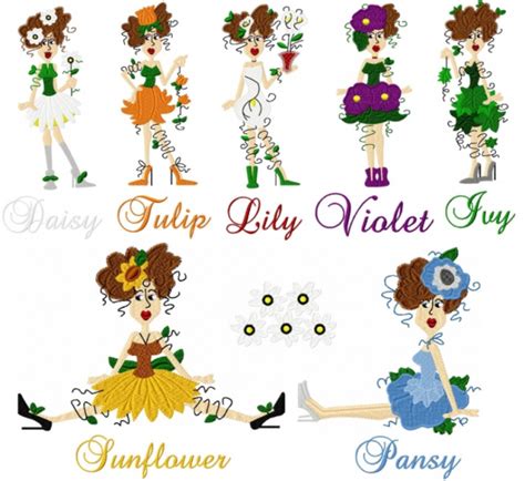 Sassy Flower Girls