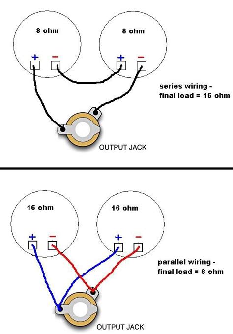 Guitar Speaker Wiring Diagram