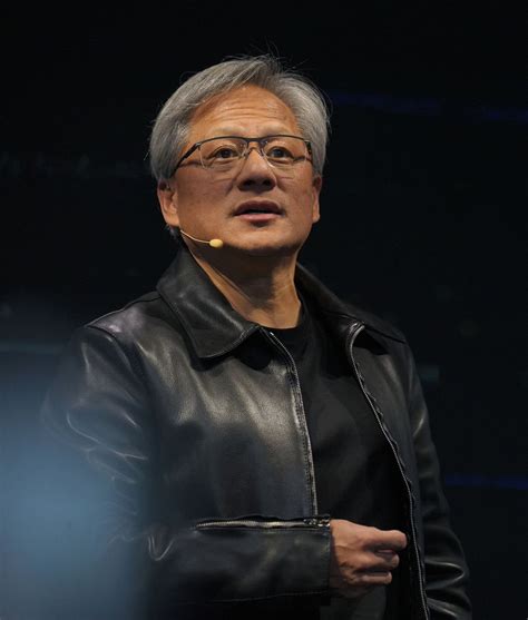 Nvidia CEO Jensen Huang Black Leather Jacket - Usjackets