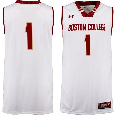 Under Armour #1 Boston College Eagles Cardinal Performance Replica ...