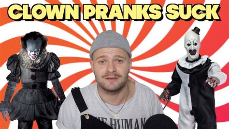 Clown Pranks Need to be Stopped - YouTube