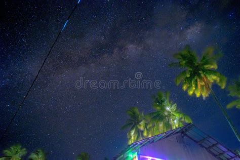 Starry Night Sky with Milky Way Core Background Stock Image - Image of galaxy, astronomy: 253916233