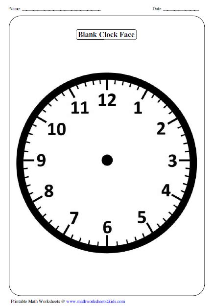 clock for kids drawing - Clip Art Library