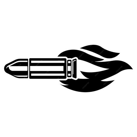 Premium Vector | Bullet logo icon design vector illustration