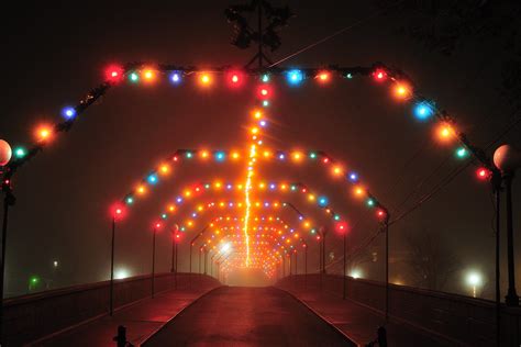 Alderson, West Virginia's Memorial Bridge Decorated for Ch… | Flickr